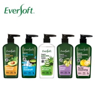 EVERSOFT Organic Olive Oil/Avocado/Aloe Vera/Icy Matcha Shampoo 480ml