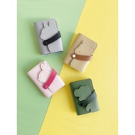 Cute Multi Slot RFID Blocking Slim Wallet Women Card Holder Compact Lightweight Large Capacity 2024 
