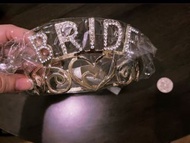 英國購入全新新娘婚紗頭箍髮箍婚紗相拍攝道具