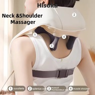 Hisoka Cervical Massager Massage Shawl Neck and Shoulder Massager Heated Shoulder Waist Back Neck Ce