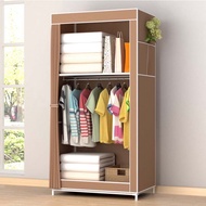 [Ready Stock] Wardrobe Curtain Mini Dust Cover Curtain Clothes Rack Storage Organizer Almari Baju Mu