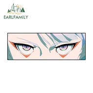 EARLFAMILY 13cm x 4.5cm Lucy Cyberpunk Edgerunners Car Sticker Anime Eyes Slap Creative Waterproof D