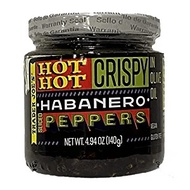 Trader Joe’s Hot Crispy Habanero Peppers 脆辣哈瓦那辣椒醬 4.94oz / 140g【00674843】