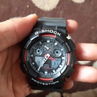 casio gshock ga-100 original second only