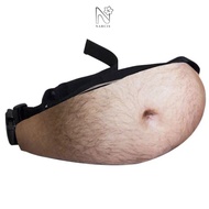 NARCIS Funny Pack,  Belly Funny Belt Bag, Pop Creative Storage Bag Men