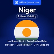 Eskimo Niger eSIM 1-10GB | 2 Years Validity | How to Redeem in Description