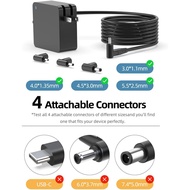 Dexpt Charger Replacement for Asus Laptop Charger, for Vivobook Flip 17 14 15, S14 S15 S13, Go 15 14