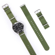 สายนาฬิกาไนลอนอเนกประสงค์20มม. สำหรับนาฬิกา Seiko แนวสปอร์ตกองทัพสายผ้านาฬิกาสร้อยข้อมือผ้าใบสำหรับ Samsung Galaxy Watch 4 5