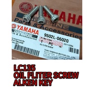 LC135 OIL FLITER SCREW ALKEN KEY 3PCS