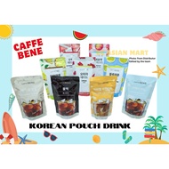 Caffe Bene Korean Pouch Drink l Juice and Coffee