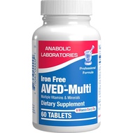 30 in 1 Adult Multivitamin Iron-Free-Rich in Antioxidants More than 50 Kinds of Men Women Multivitam