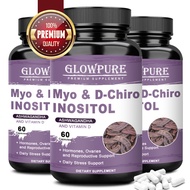Myo-Inositol & D-Chiro Inositol Folate Capsule Ovarian Function,Hormone Balance,Fertility Supplement