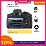 🔥READY STOCK🔥PROOCAM SPC-77D GLASS SCREEN PROTECTOR FOR CANON 77D