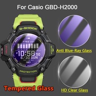 2Pcs For Casio GBD-H2000 GBD-H1000 GBD H2000 SmartWatch 2.5D Ultra Slim Clear / Anti Purple Light 9H
