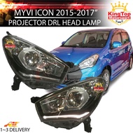 Perodua Myvi Icon SE 2015-2017 Head Lamp Light Lampu Depan with LED