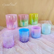 Crystal Soul 99.99% Pure Quartz Crystal Singing Bowl Set of 7 with Accessories