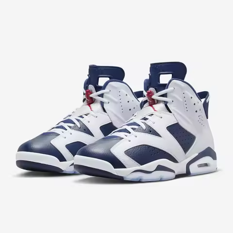 Nike genuine Air Jordan 6 Retro Men's Cushioned Basketball Shoes CT8529-164
