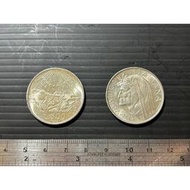 [現貨]【超值硬幣】義大利 1965年 500LIRA 義大利里拉 銀幣一枚 詩人但丁700周年誕辰紀念幣 已絕版 98