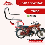 YB100 L BAR - YAMAHA YB 100 FIRST MODEL HANDLE SEAT BAR SPOILER L-BAR REAR TEMPAT DUDUK BESI BELAKAN