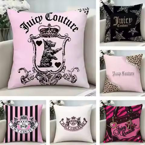 J-Juicy JC C-Couture Pillow Case Pattern Printed Pillowcase For Living Room Sofa Cushion Cover
