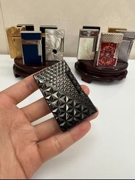 【全新】S.T. Dupont Paris 法國都彭火焰菱紋精品打火機商務