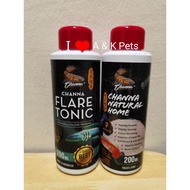 (1 SET) Ubat Kesihatan Channa Snakehead &lt; Channa NATURAL HOME 200ml + Channa FLARE TONIC 200ml &gt; Snakehead