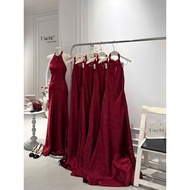 MAXI RED PATTERN COLLAR 440