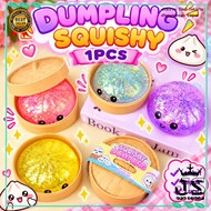 JESS Anti-Stress Dumpling Squishy Toy/Box Dumpling Squeeze/Dumpling Friend Squishy