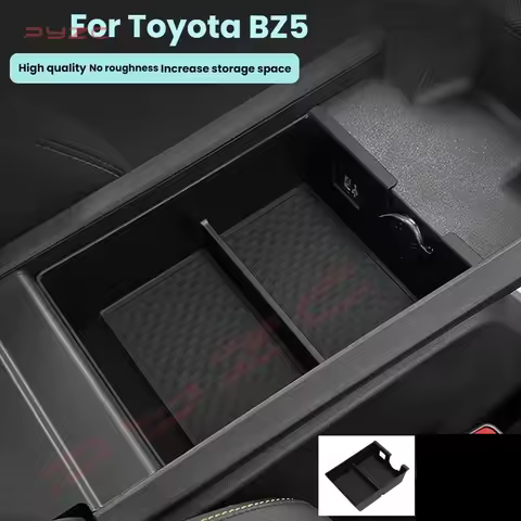 For Toyota bz5 Armrest Box Storage Box Under the Central Control Storage Box Supplies Storage Box De