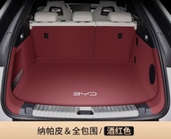 yolandd สำหรับ Byd Song L 2025 รถทั้งหมดล้อมรอบด้านหลัง Trunk Mat Cargo Boot Liner ถาดด้านหลังกระเป๋