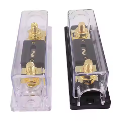 Car Auto Fuse Holder Bolt-on Fuse Automotive Audio Fuse Holders Fusible Link with 40 50 80 100 125 1