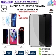 Anti Static Privacy HONOR X9D400 SmartX7D400 Lite200 LiteX7CX8BX7B Tempered Glass Clear Screen Prote