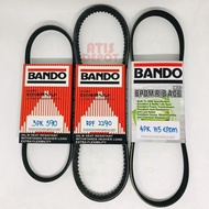BANDO PERODUA MYVI 1.0 100% ORIGINAL Alternator Belt Power Steering Aircond Belting RPF2290 3PK590, 