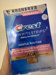 全新 佳齒 美白牙貼 牙貼 whitening strips whitening kit 美白  crest