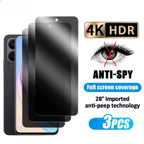 3Pcs Anti Spy Tempered Glass For Honor X8a X7a X8 X7 X6 X30 X30i X40i X40 80 GT Play 7T 6T 30 20 Pro