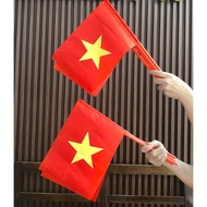 Combo of 10 hand-held flags, waving flags, small flags