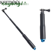 [xuyongi] KFFTWWX Monopod for Gopro Hero 12 11 10 9 Black 8 7 6 5 4 3 2 Aluminum Extendable Pole Selfie Stick Tripod Mount SJ4000 EKEN H9R
