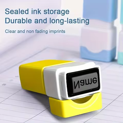1pc Customized Name Seal Small Size Handwritten Signature Seal Engraving Customized Seal Private Sea