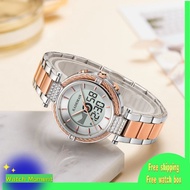 KADEMAN Original Watch Women Casual Waterproof Calender Womens Watch Jam tangan perempuan K9080