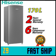HISENSE RR197D4AGN RR197 170L SINGLE DOOR FRIDGE