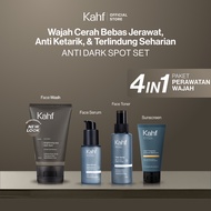 [PRE ORDER : KAHF BUNDLE 4IN1 PAKET PERAWATAN WAJAH] Paket Face Care Expert Complete Kit (Face Wash 