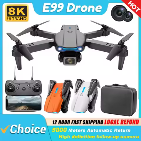 Professional HD E99 K3 Pro Drone 4k Dual Camera WIFI fpv Quadcopter Aircraft with Obstacle Avoidance