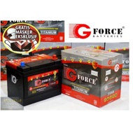 (SS) accu / Aki / Baterai kering Mobil G Force MF NS40