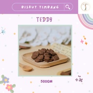 [ 500G ] PELBAGAI BISKUT TIMBANG | BISKUT TEDDY CHOCOLATE