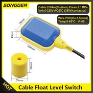 Cable Float Level Switch Water Level Controller for Water Pump Tank Refill EM15 2M 3M 4M 5M Valve Sy