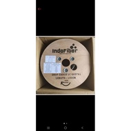 Indofiber drop cable 4 core 3 steel wire 1000m cable 4c