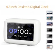 4.3 Inch Desktop Digital Clock Elderly Medication Reminder Clock LCD Display Screen Electronic Calen