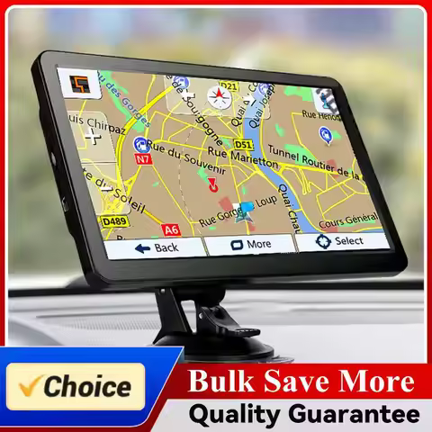 7 Inch HD Car GPS Navigation FM Transmitter Car GPS Navigator Touch Screen Portable Navigator Austra