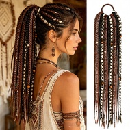 Bohemian Style Small Twist Braids Hair Extension Piece Wig Braids Hot Girl Boxing Braids