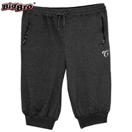 CHALLENGER Shorts CH6043 Men's Plus Size 3/4 Short Pant With Grip